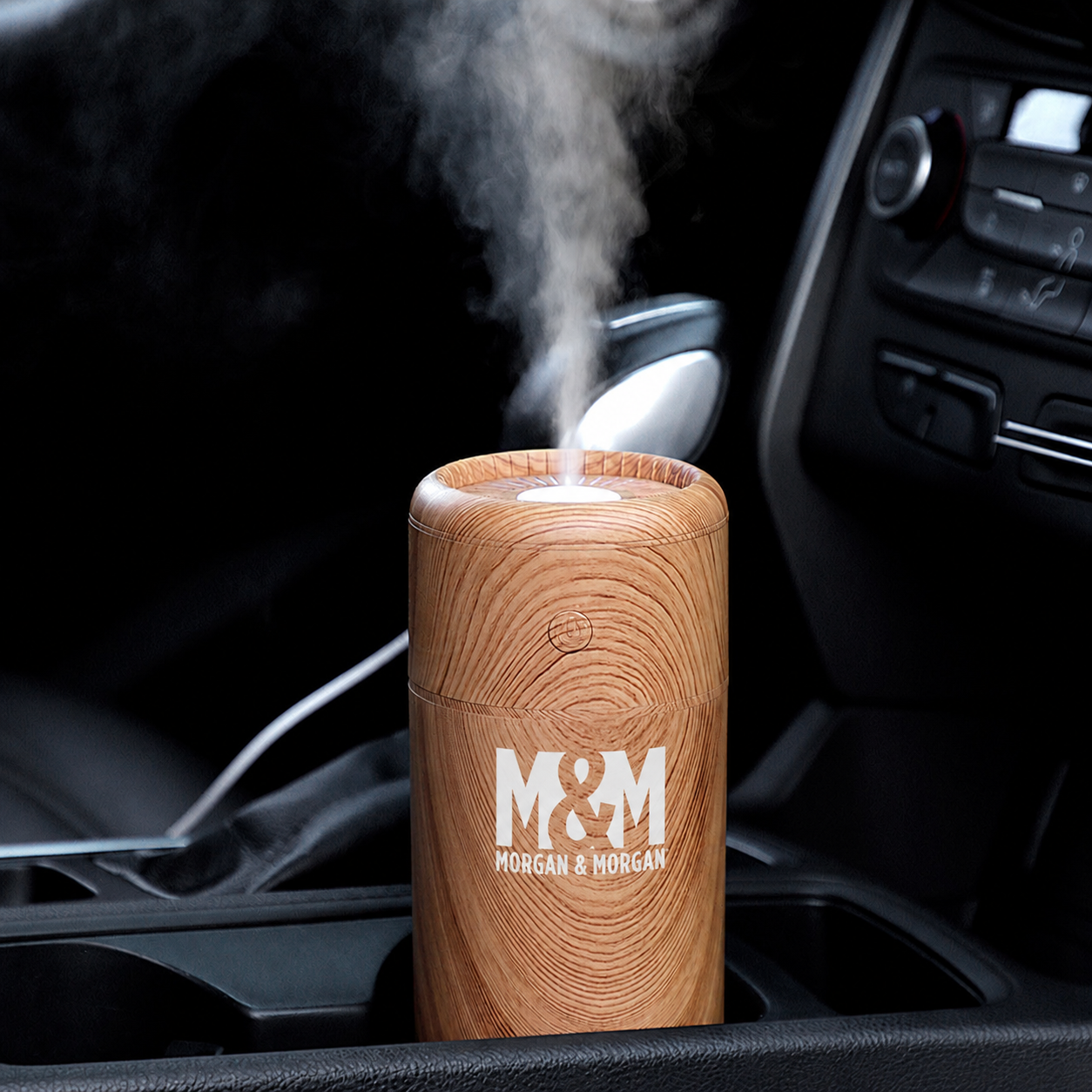 Morgan & Morgan USB Aromatherapy Humidifier — Wood Grain, 12 oz.