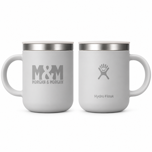 Morgan & Morgan Hydro Flask Coffee Mug — 12 oz, Birch