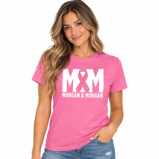 Morgan & Morgan Breast Cancer Awareness Tee – Stronger Together