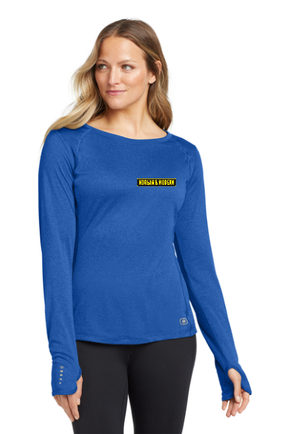 Morgan & Morgan OGIO® Women's Long Sleeve Pulse Crew