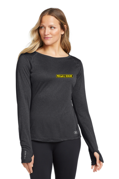 Morgan & Morgan OGIO® Women's Long Sleeve Pulse Crew