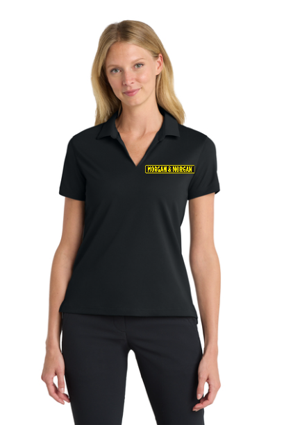 Morgan & Morgan Women’s Nike V-neck polo