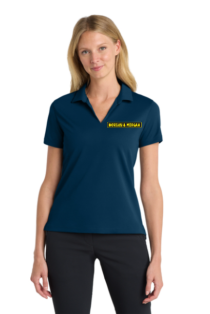 Morgan & Morgan Women’s Nike V-neck polo
