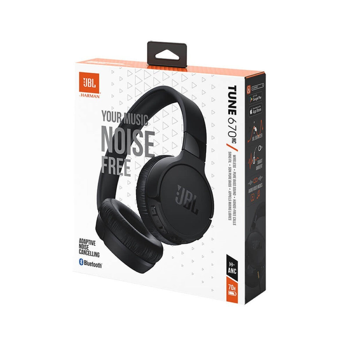 M&M Wireless On-Ear Active Noise-Cancelling Headphones