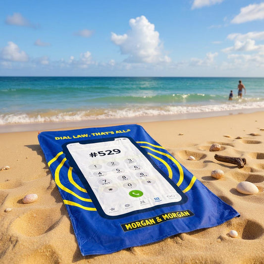 M&M Beach Towel