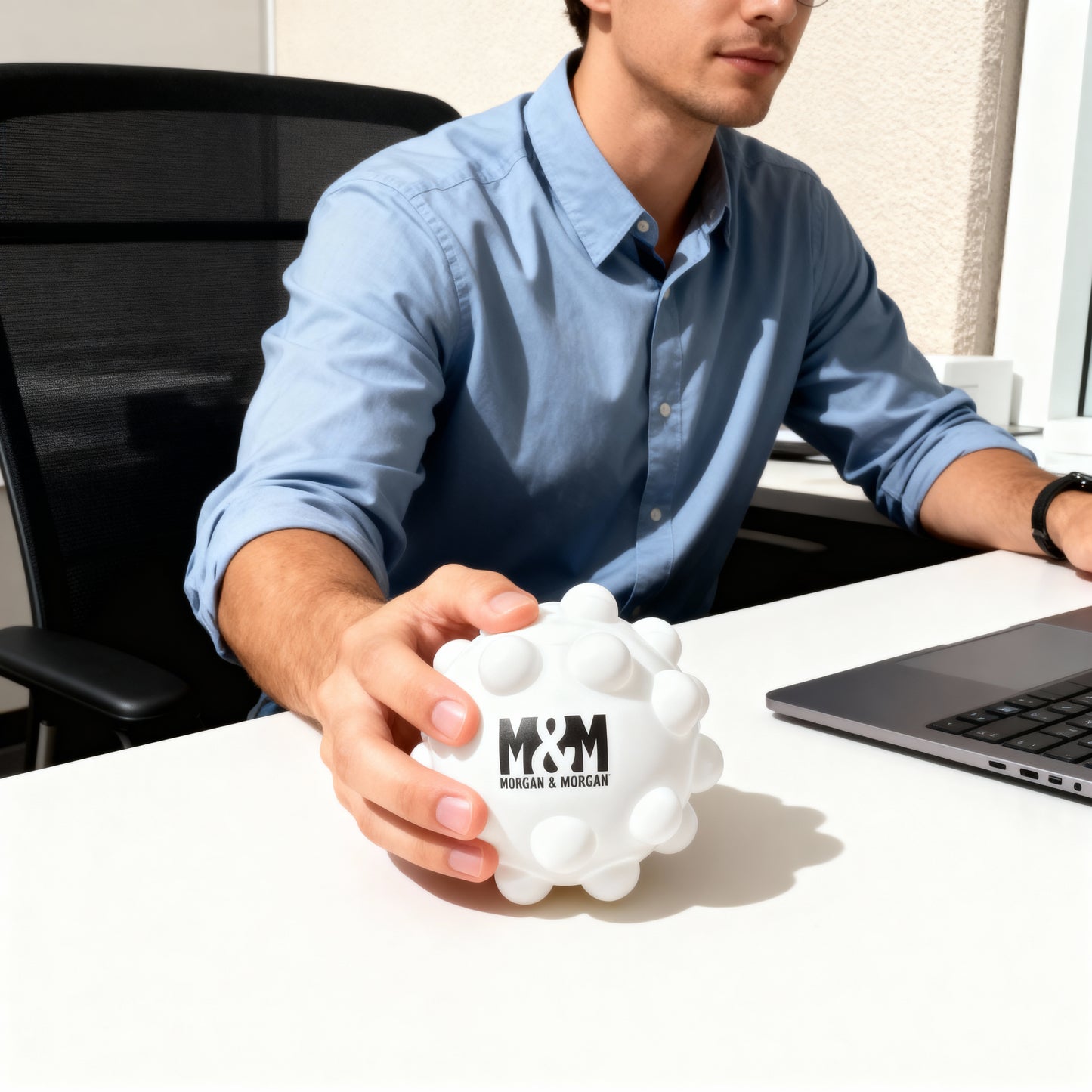 Morgan & Morgan Pop-It Fidget Ball