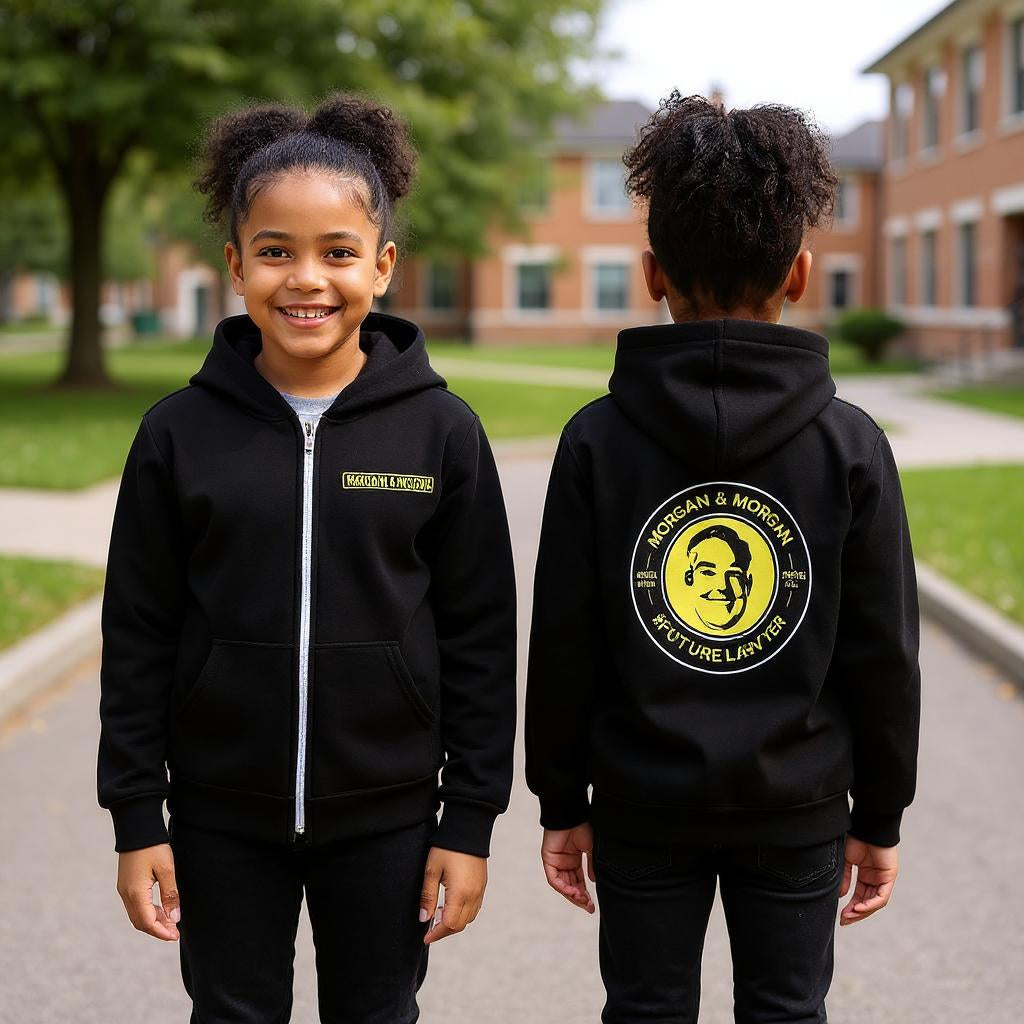 Youth Morgan & Morgan Fleece Sweatshirt – Future Lawyer in Training