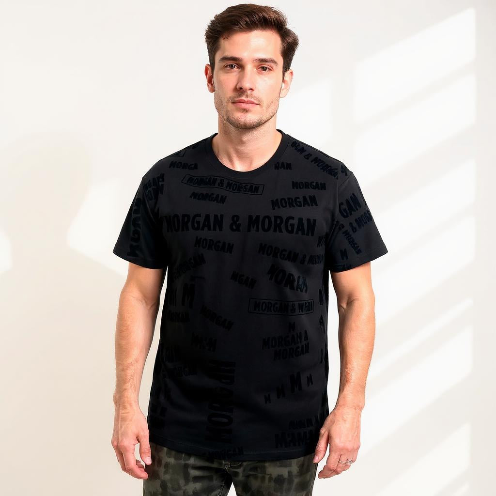 Morgan & Morgan All‑Over Logo Tee