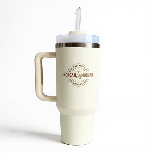 Morgan & Morgan 40 oz Stanley Tumbler – Hydration Meets Hustle