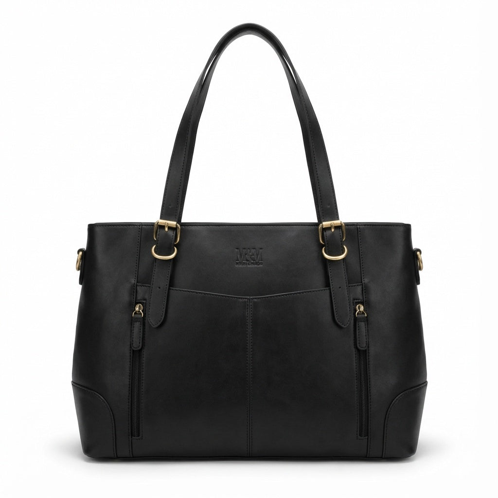 Morgan & Morgan Premium Genuine Leather Work Tote