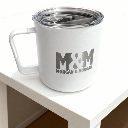 Morgan & Morgan MiiR® 12 oz. Insulated Camp Mug – White Powder