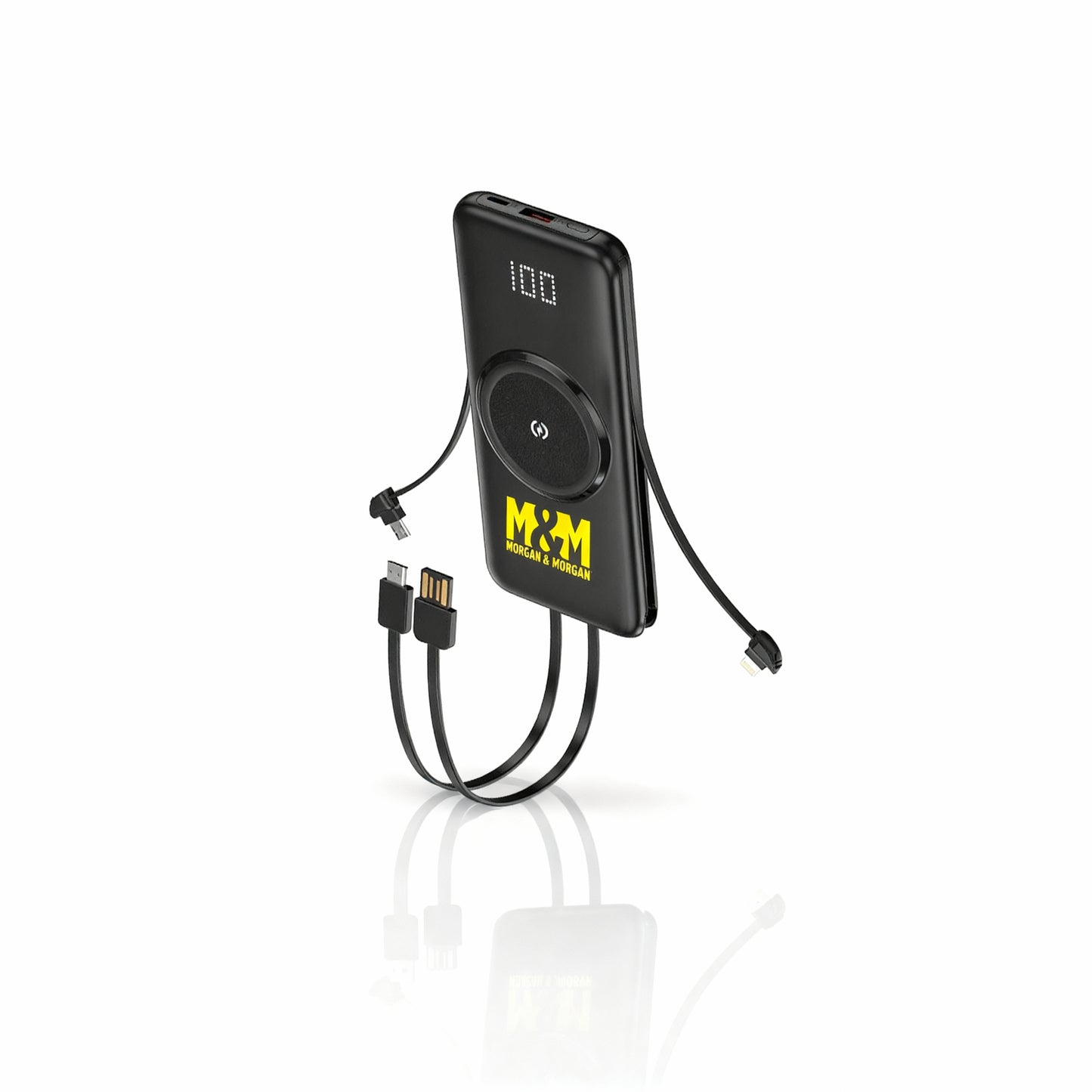 Morgan & Morgan 20,000mAh 5-in-1 Wireless Power Bank