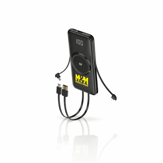 Morgan & Morgan 20,000mAh 5-in-1 Wireless Power Bank