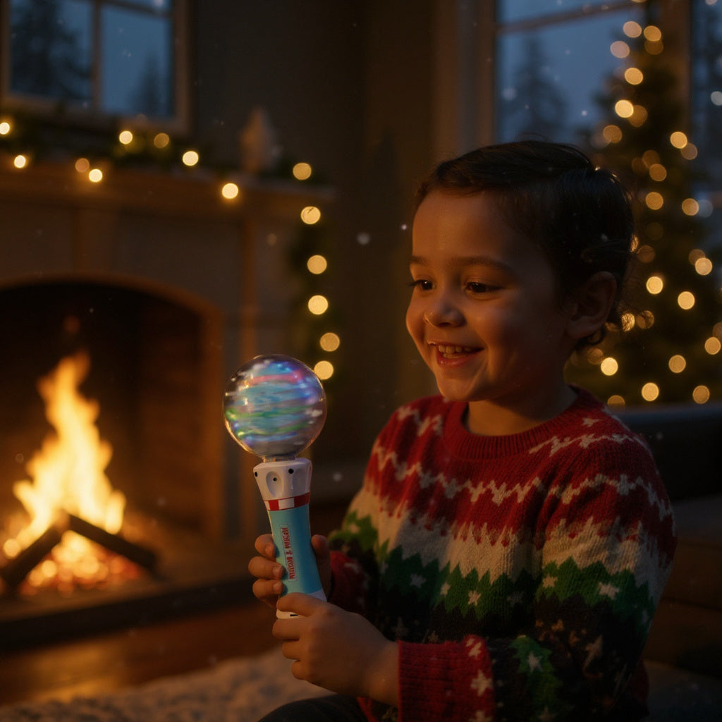 Morgan & Morgan LED Winter Wonderland Snowflake Spinning Wand