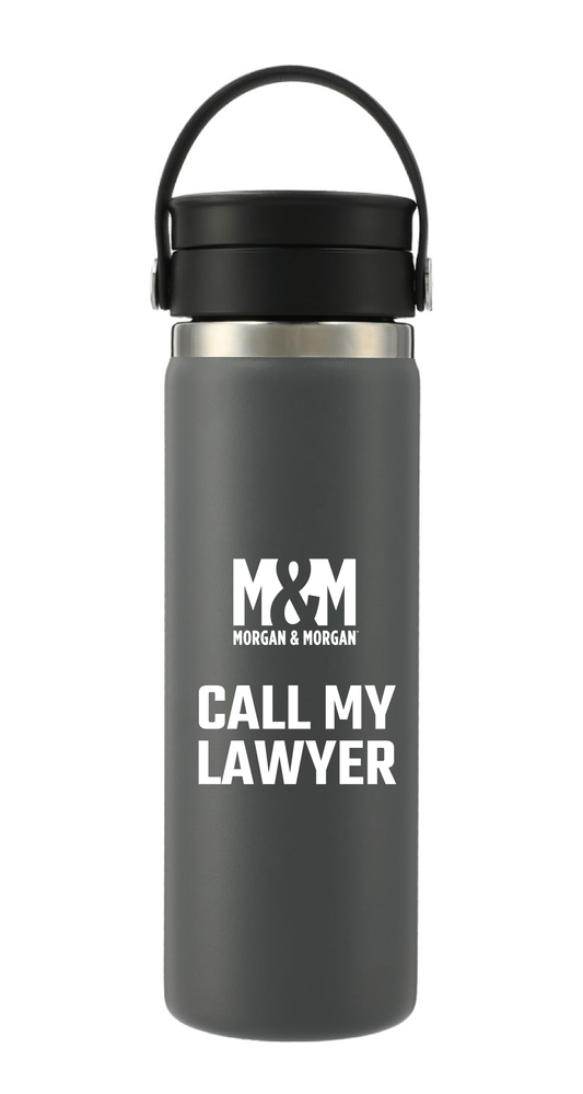 Morgan & Morgan 20 oz Hydro Flask – “Call My Lawyer” Edition