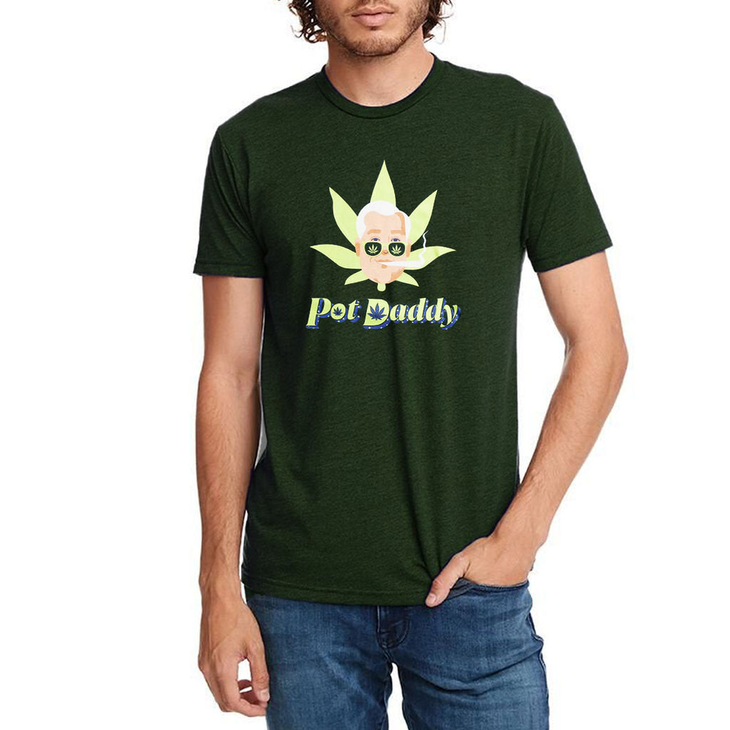 Pot Daddy Graphic Tee – Chill Icon Energy