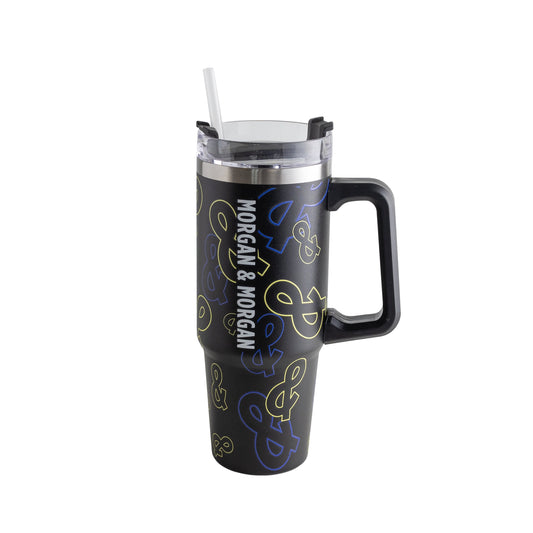Morgan & Morgan 40 oz Tumbler – Handle Business & Hydration
