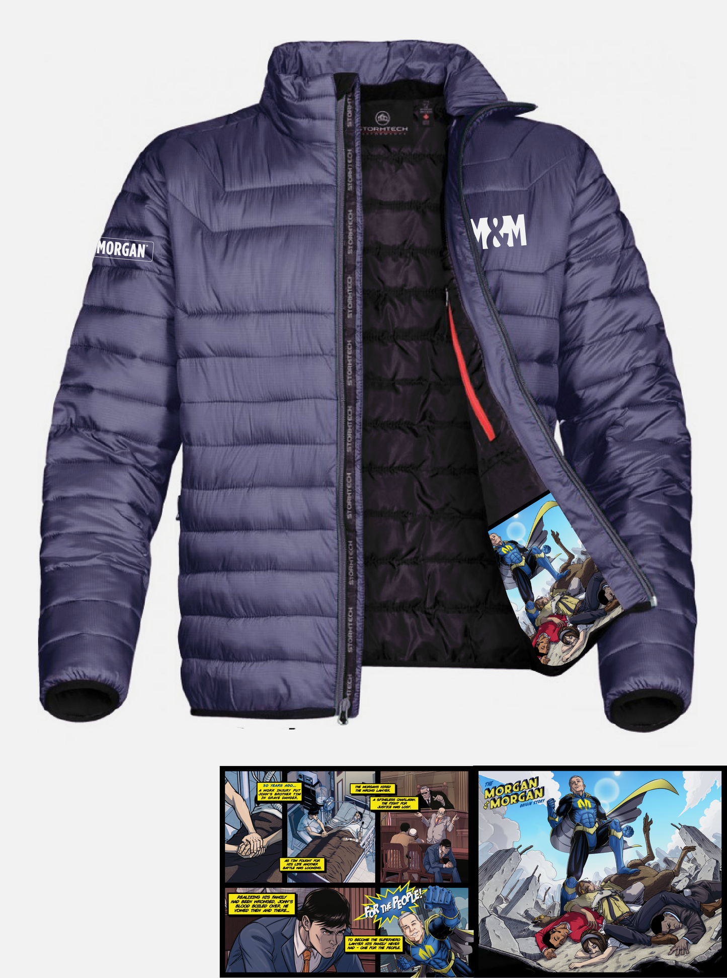 M&M Stormtech Men's Puffer Jacket