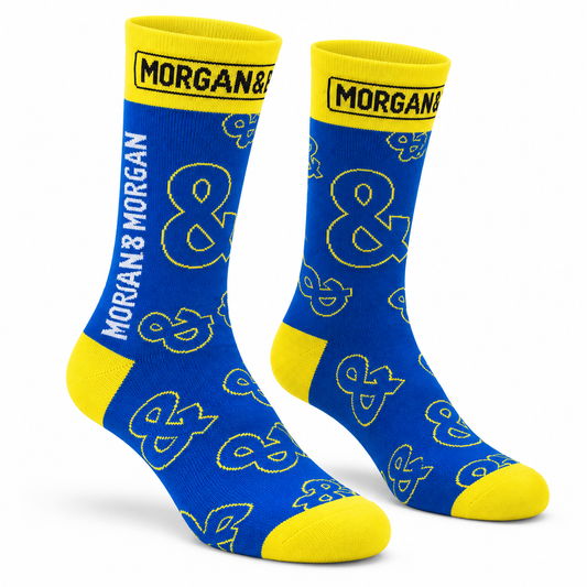 Morgan & Morgan Crew Socks
