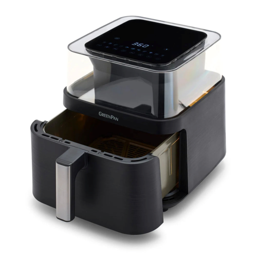 GreenPan Bistro 7-Quart Clear View Air Fryer, Black - CC008883-001.png