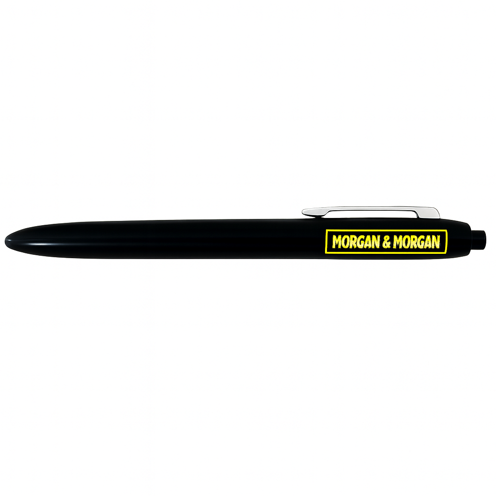 Morgan & Morgan Pen- Yellow Logo