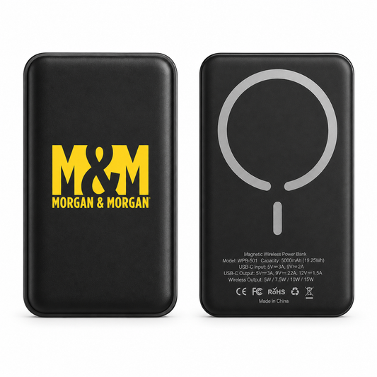 Morgan & Morgan MagSafe Wireless Power Bank — Power That Keeps Up With You