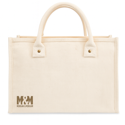 Morgan & Morgan Market Street Canvas Tote