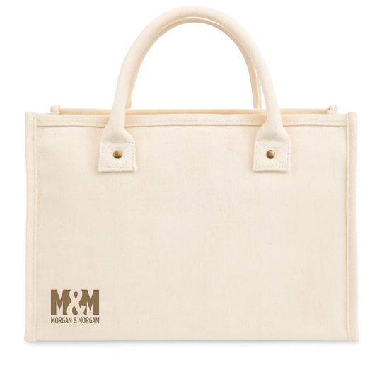 Morgan & Morgan Market Street Canvas Tote