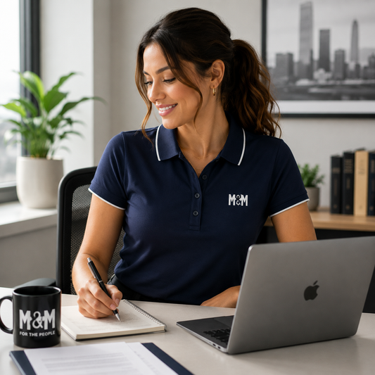 Rhone x Morgan & Morgan Women's Course to Court Snap Polo
