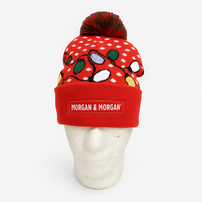 Morgan & Morgan Ugly Christmas Sweater Beanie