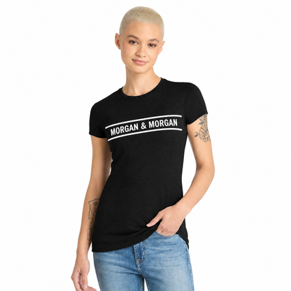 Morgan & Morgan Women's Tri-Blend Tee — Fitted