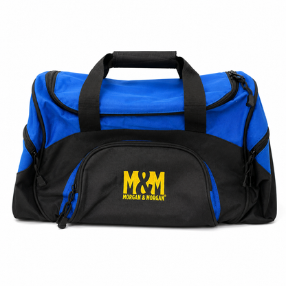 Morgan & Morgan Colorblock Sport Duffel — Royal Blue/Black