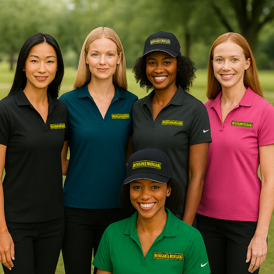 Morgan & Morgan Women’s Nike V-neck polo
