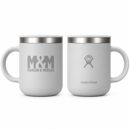 Morgan & Morgan Hydro Flask Coffee Mug — 12 oz, Birch