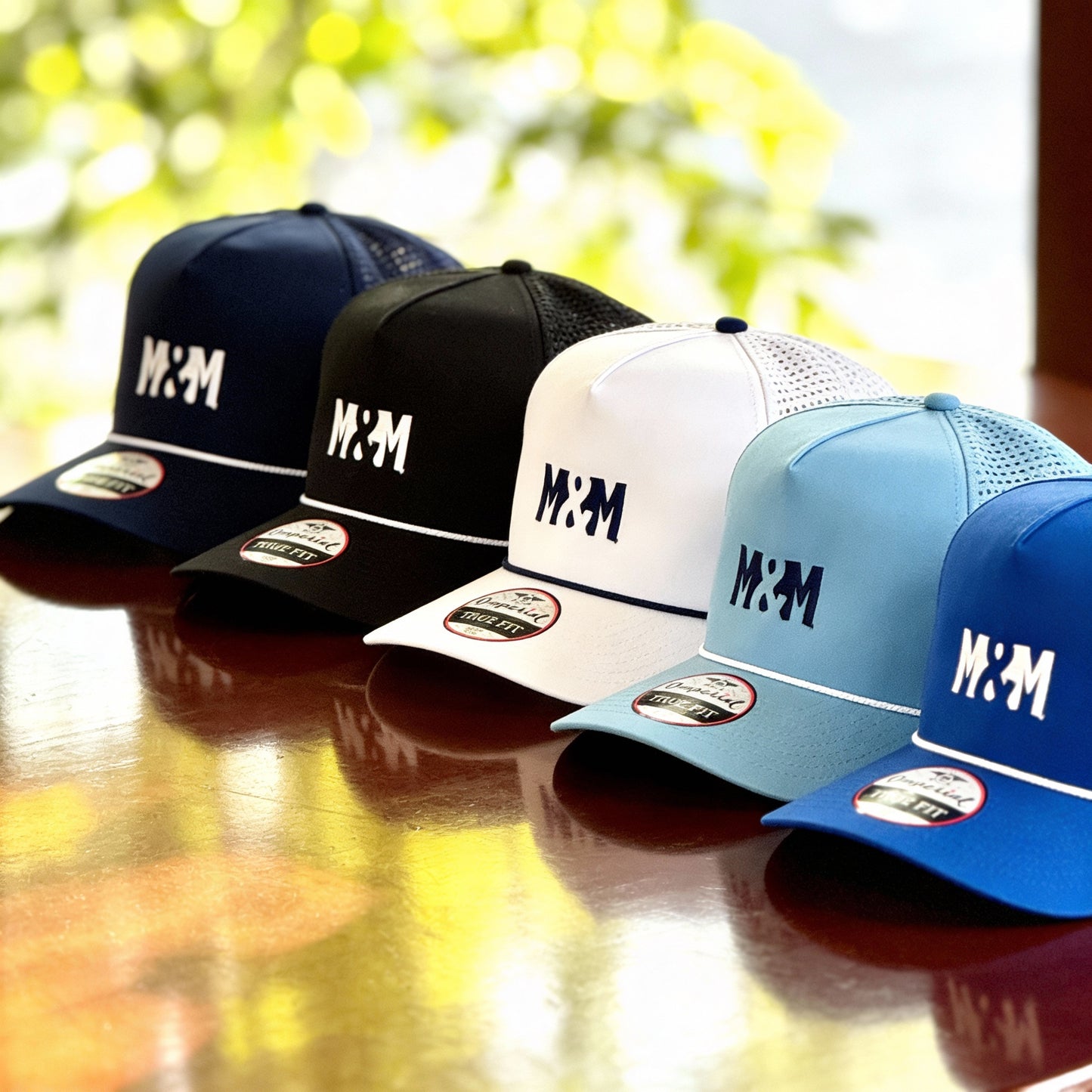 Morgan & Morgan Imperial Retro Rope Snapback Hat — 5 Colorways