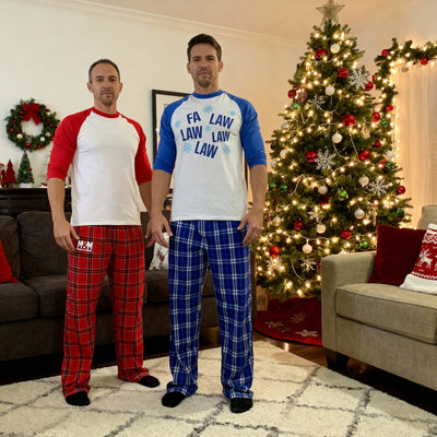 Morgan & Morgan Men's Classic Flannel Holiday Pajama Pants