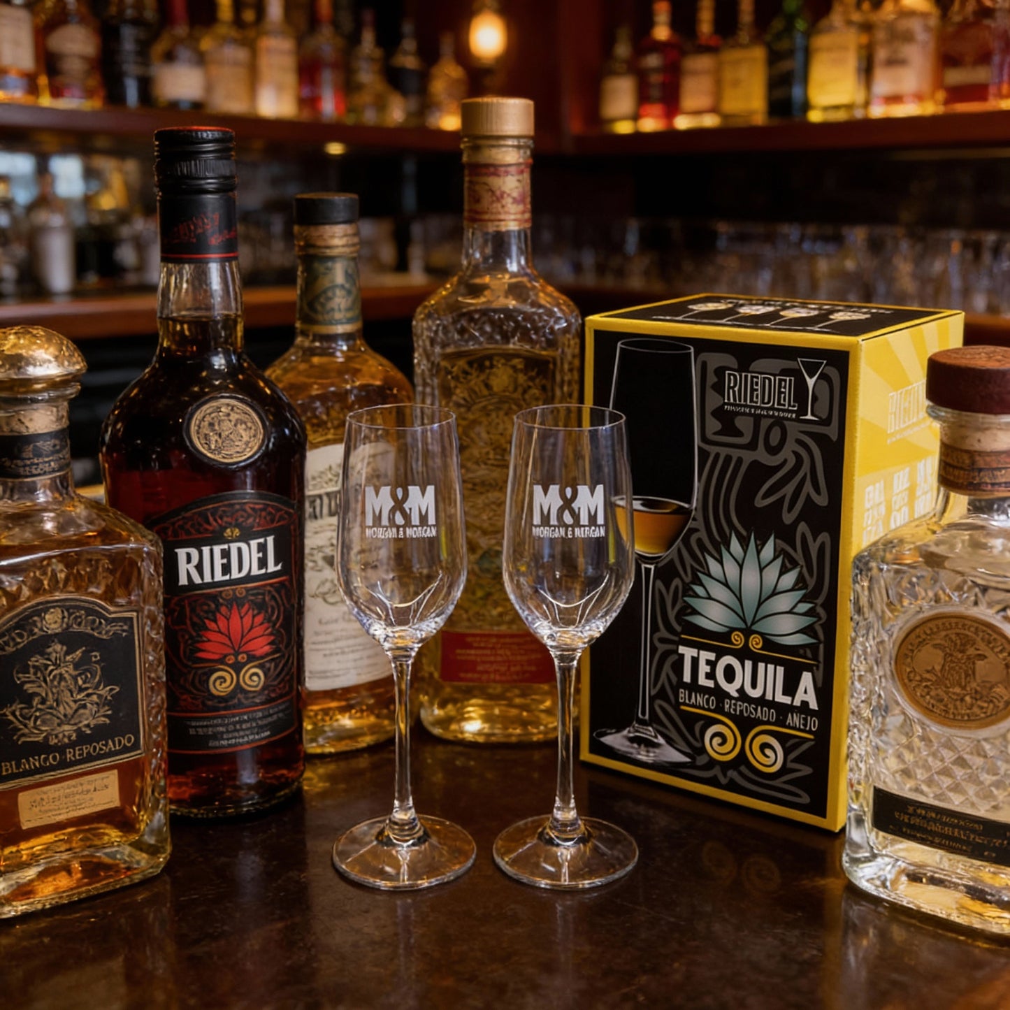 Morgan & Morgan RIEDEL Official Tequila Glass Set – 2 Piece