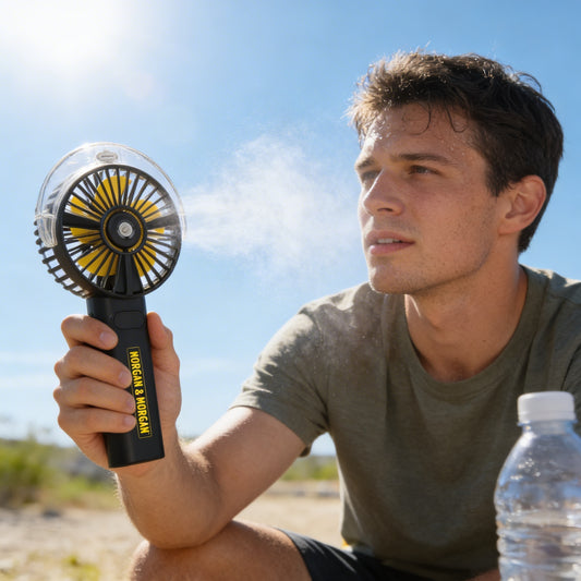 Morgan & Morgan Rechargeable LED Mist Fan