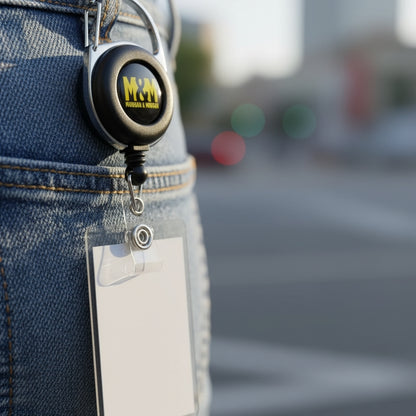 Morgan & Morgan Premium Carabiner Badge Reel