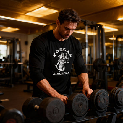 Morgan & Morgan “Gold’s Gym” Style Heritage Blend Tee (Short & Long Sleeve)