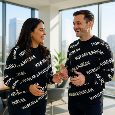 Unisex Morgan & Morgan Logo Crewneck Sweatshirt