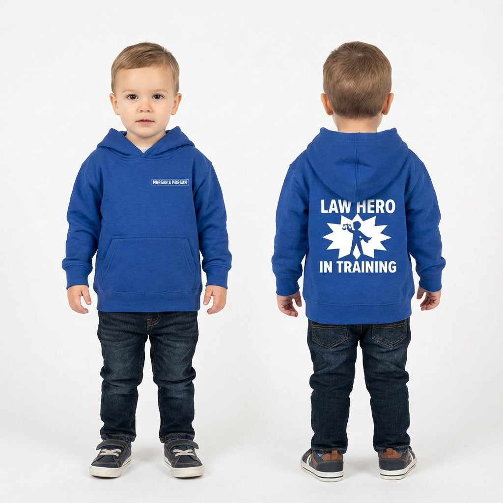 Law Hero in Training Toddler Pullover Hoodie