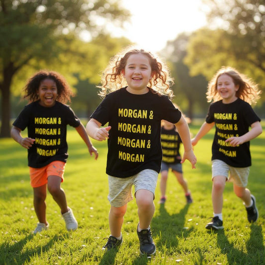 Youth Morgan & Morgan Tee – Bold Moves, Bigger Message