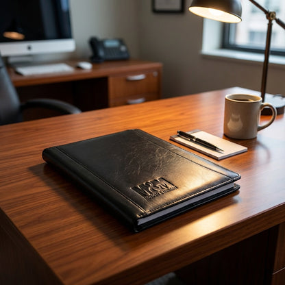 M&M Leather Padfolio