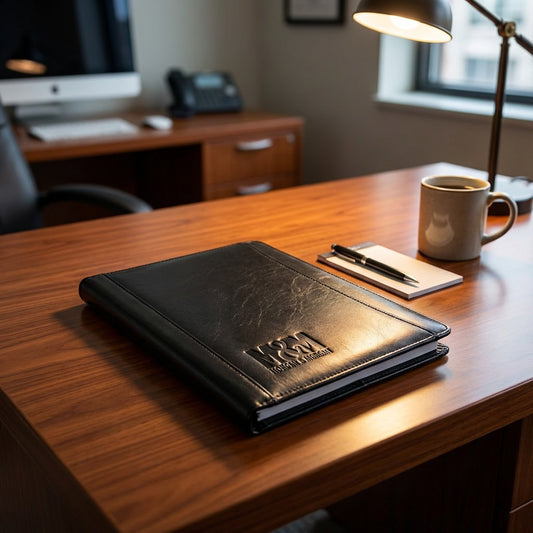 M&M Leather Padfolio