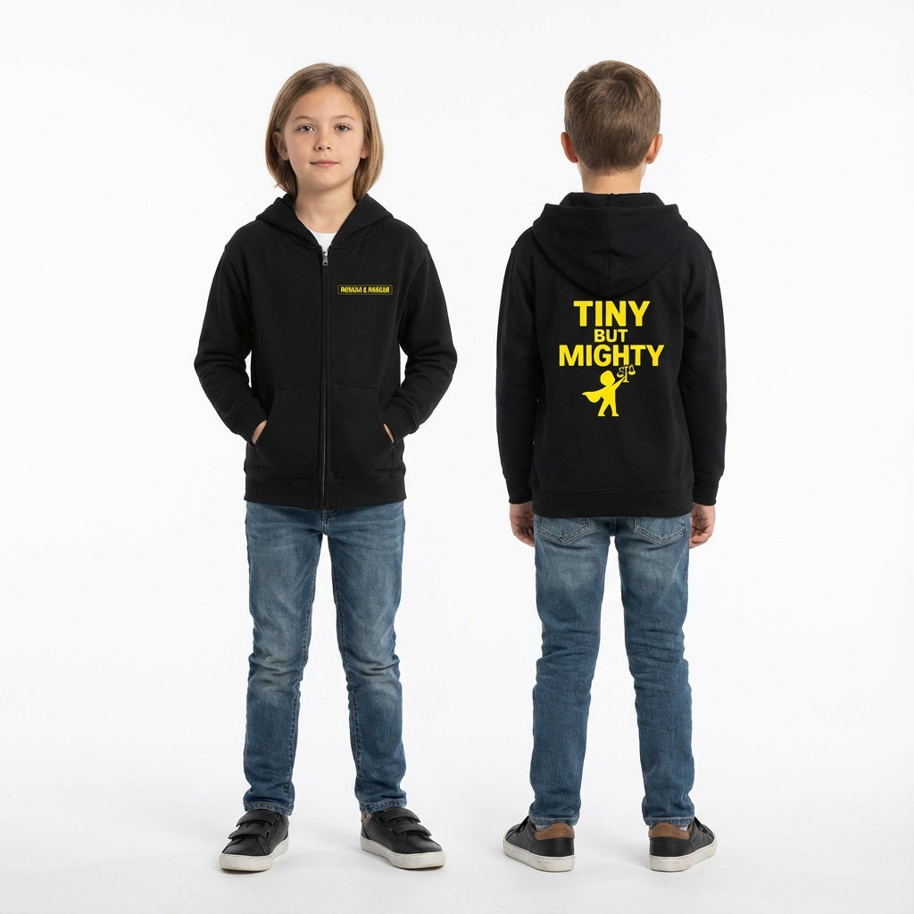 Tiny But Mighty Youth Zip-Up Hoodie
