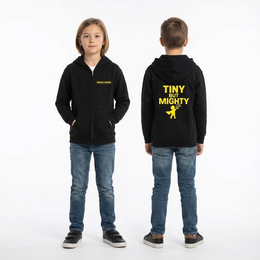 Tiny But Mighty Youth Zip-Up Hoodie