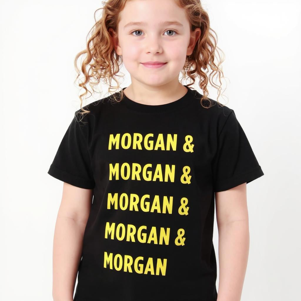 Youth Morgan & Morgan Tee – Bold Moves, Bigger Message