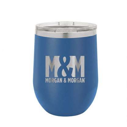 Morgan & Morgan Polar Camel 12oz Stemless Stainless Steel Wine Tumbler