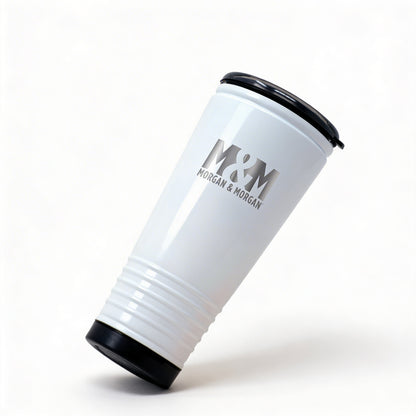 M&M Howler Cup – 23 oz. Insulated Tumbler with Built-In Horn
